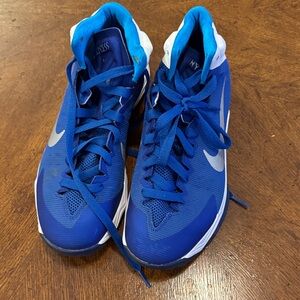 Nike Blue High-Top Sneakers with White Accents Men’s size 7.5